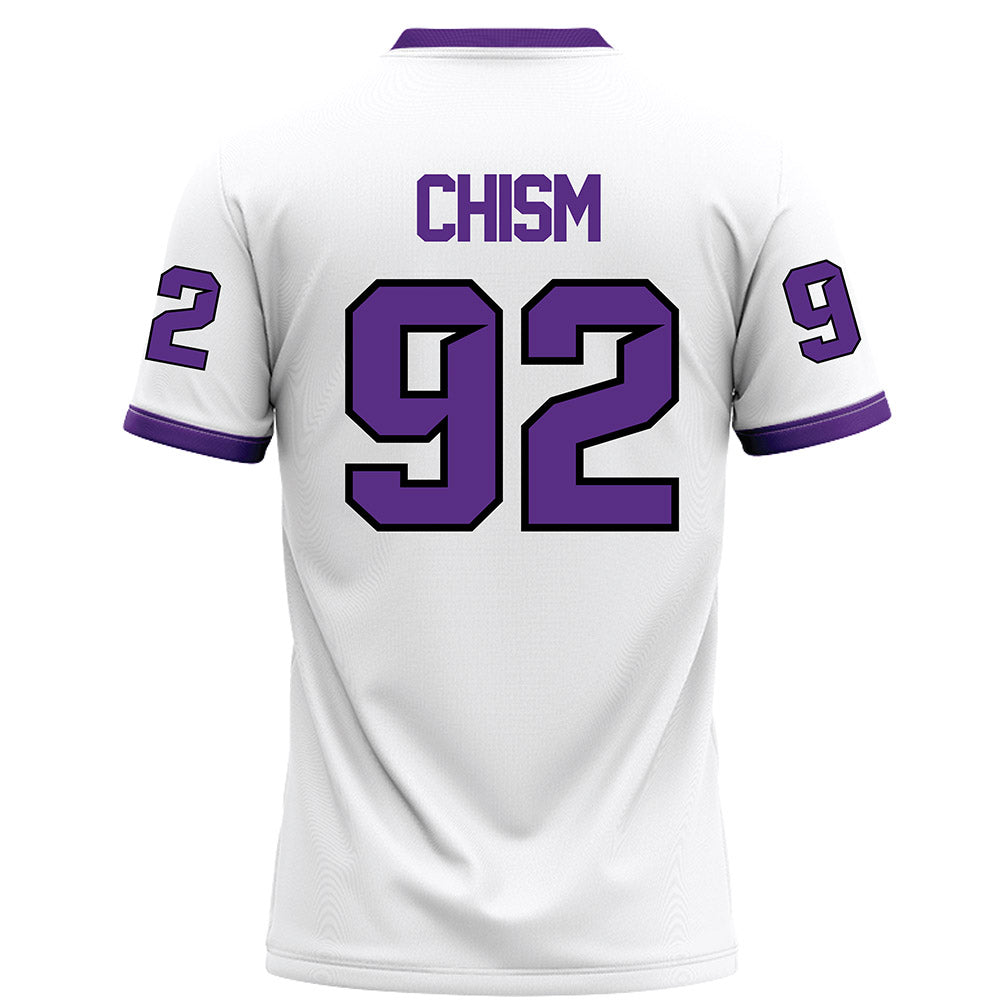 Tarleton State - NCAA Football : Tramaine Chism - White Football Jersey
