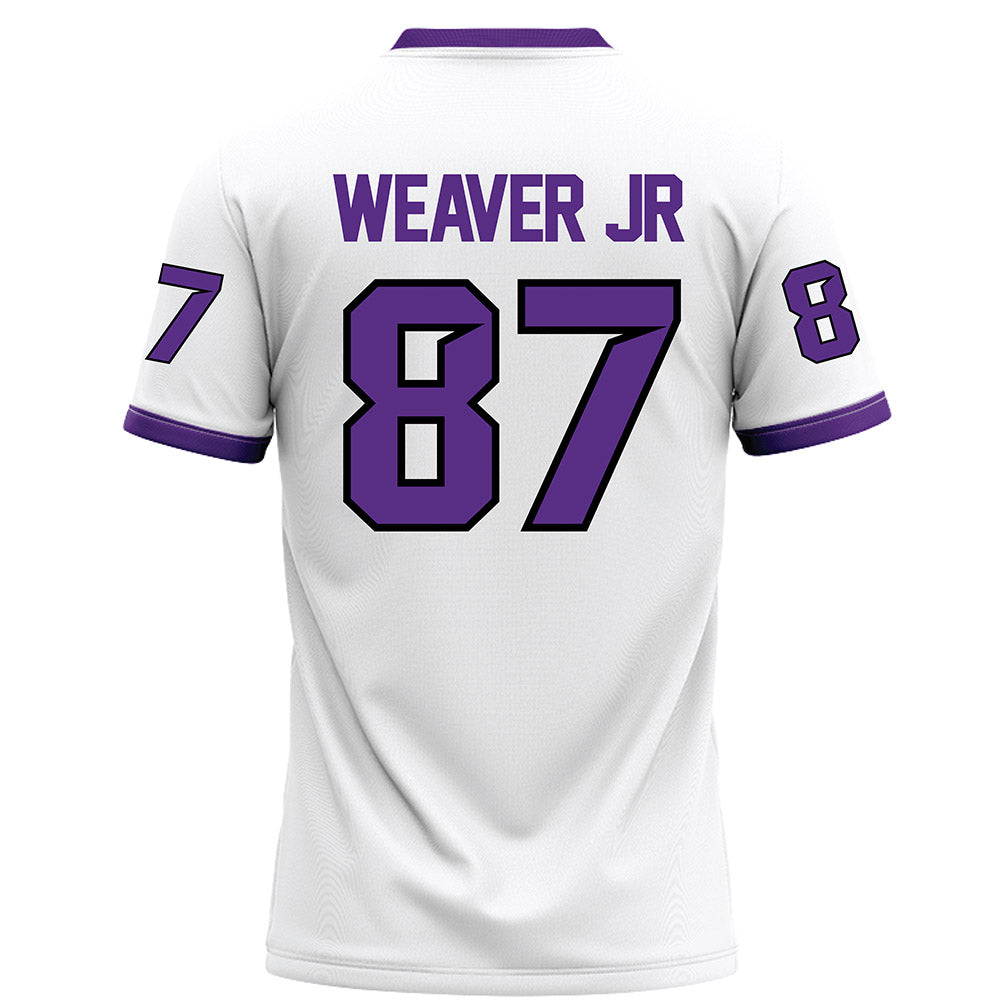 Tarleton State - NCAA Football : Rodrick Weaver Jr - White Football Jersey