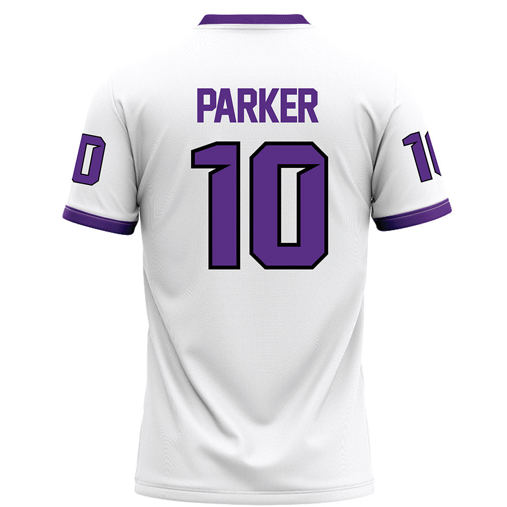 Tarleton State - NCAA Football : Bryce Parker - White Football Jersey-1