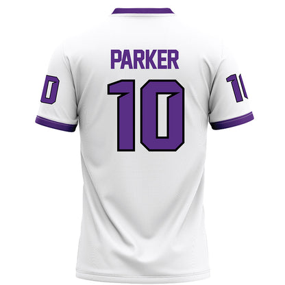 Tarleton State - NCAA Football : Bryce Parker - White Football Jersey-1
