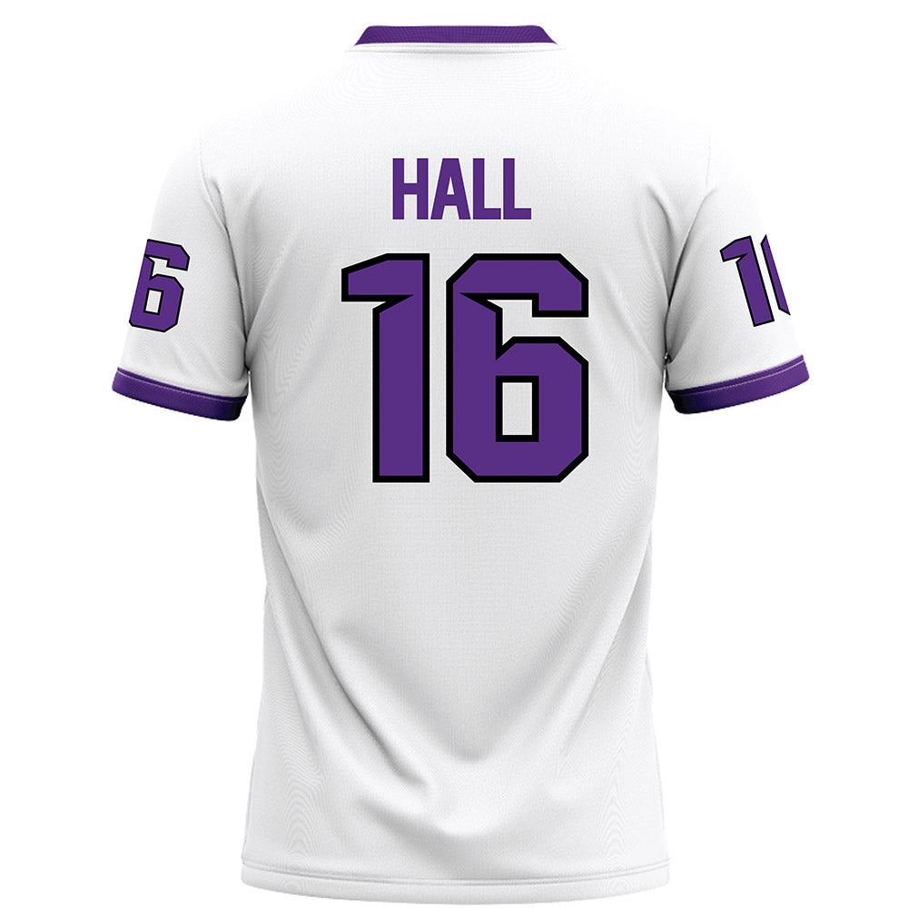 Tarleton State - NCAA Football : Isaac Hall - White Football Jersey-1