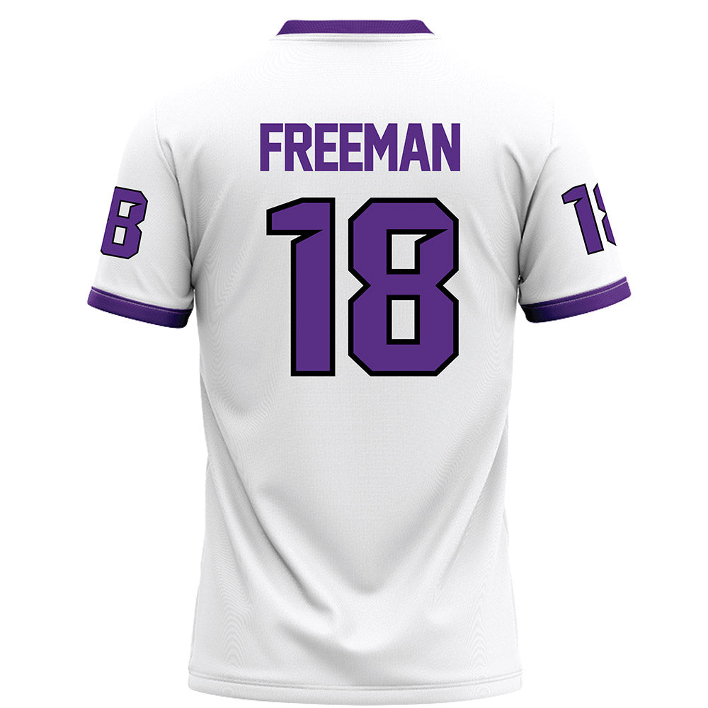 Tarleton State - NCAA Football : Matt Freeman - White Football Jersey-1