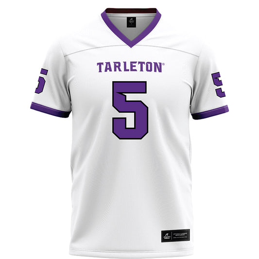 Tarleton State - NCAA Football : Keylan Johnson - White Football Jersey