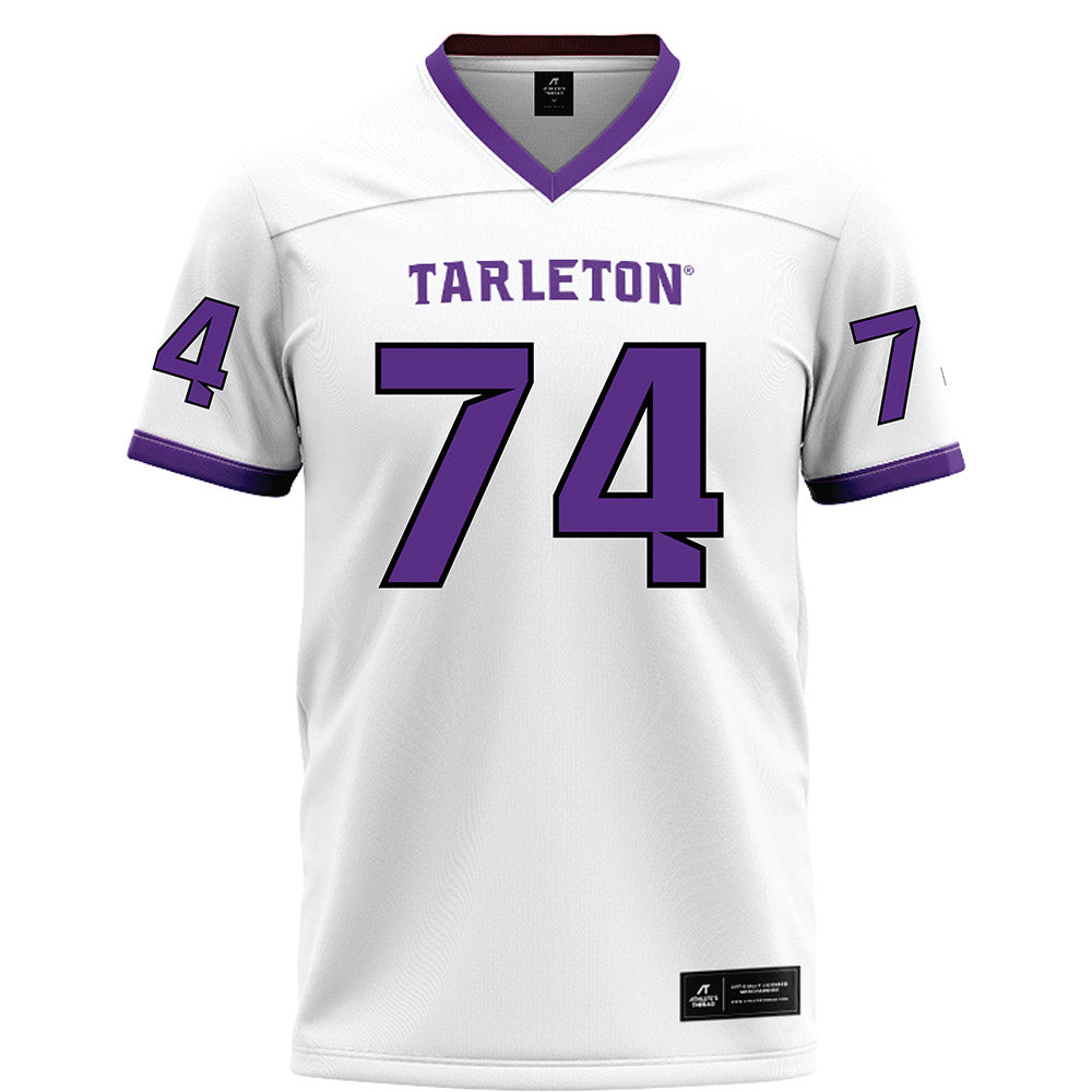 Tarleton State - NCAA Football : Kariem Al Soufi - White Football Jersey