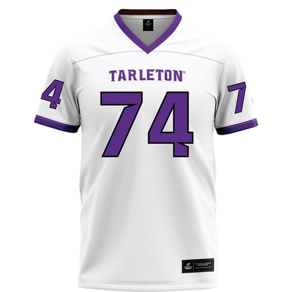 Tarleton State - NCAA Football : Kariem Al Soufi - White Football Jersey