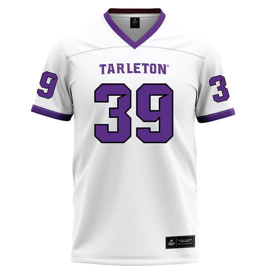 Tarleton State - NCAA Football : Deangelo Rosemond - White Football Jersey-0