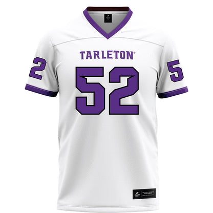 Tarleton State - NCAA Football : Robert Rios - White Football Jersey