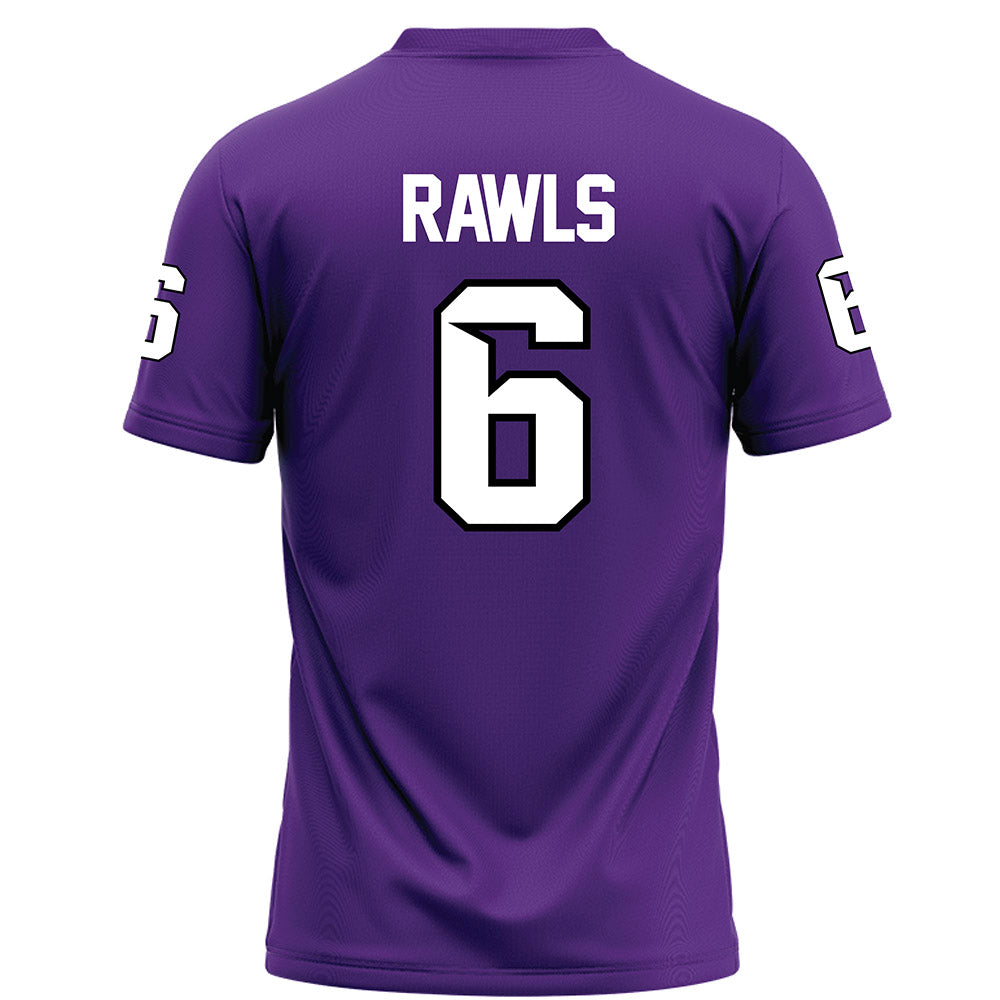 Tarleton State - NCAA Football : Ty Rawls - Purple Football Jersey