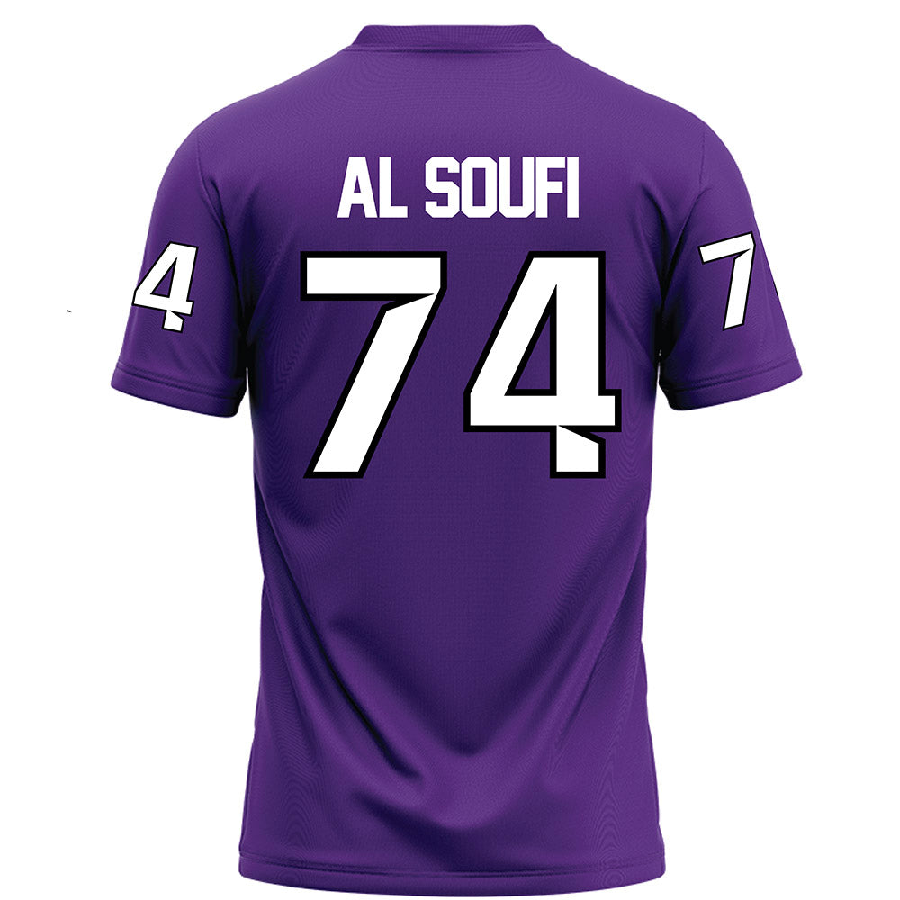 Tarleton State - NCAA Football : Kariem Al Soufi - Purple Football Jersey