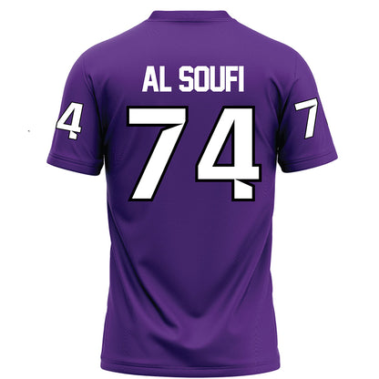 Tarleton State - NCAA Football : Kariem Al Soufi - Purple Football Jersey