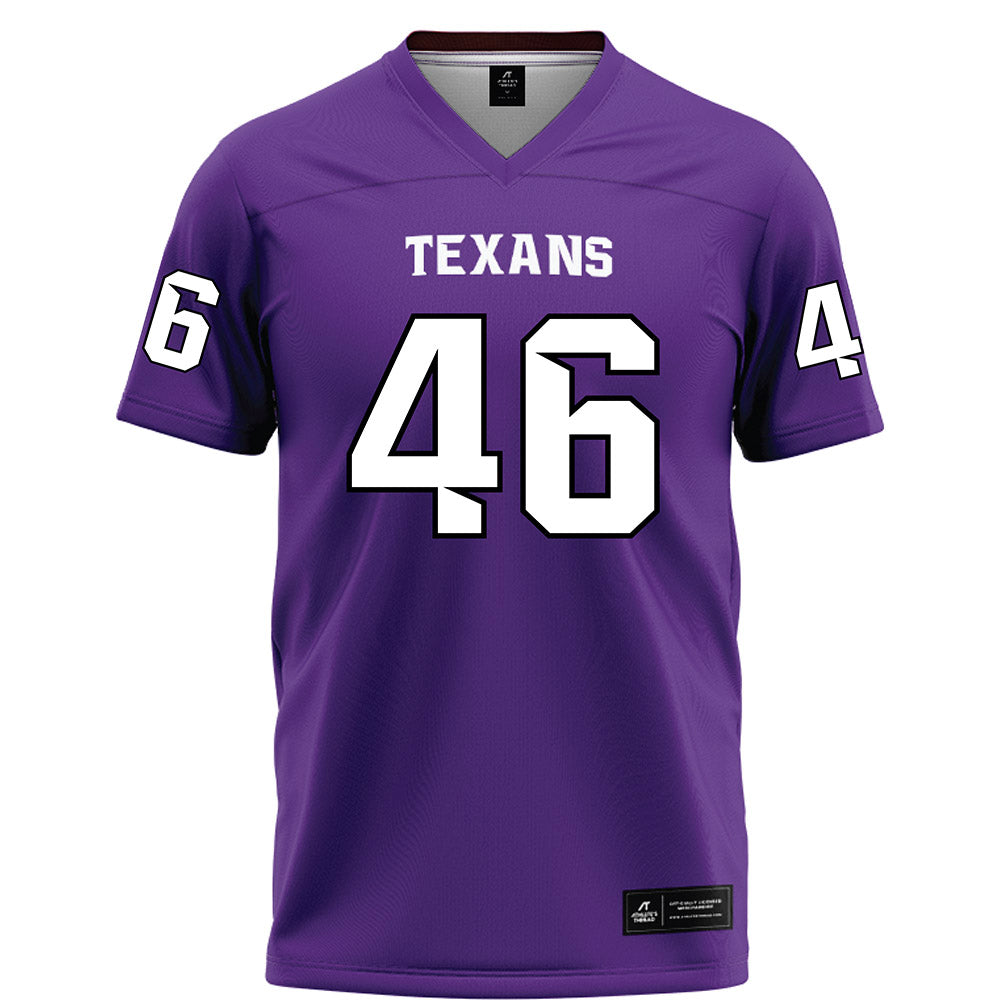 Tarleton State - NCAA Football : Brad Larson - Purple Football Jersey-0