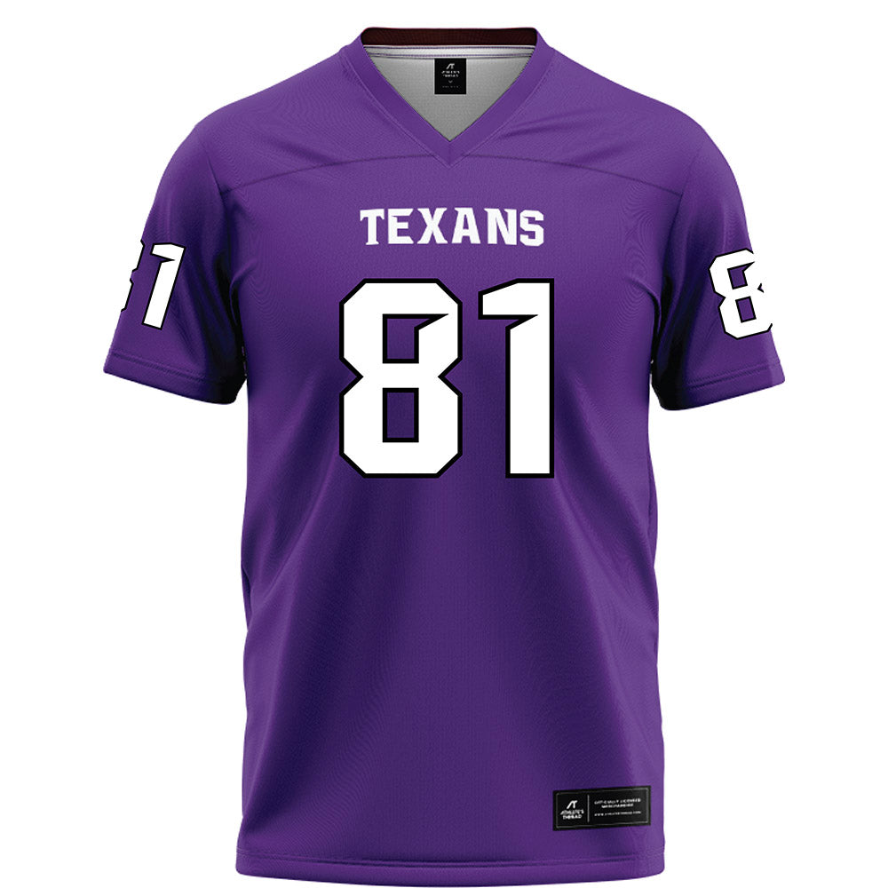 Tarleton State - NCAA Football : Fischer Ohrt - Purple Football Jersey
