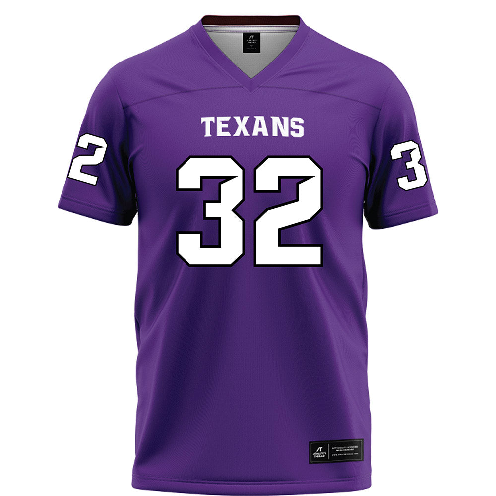 Tarleton State - NCAA Football : Kristian Dalton - Purple Football Jersey
