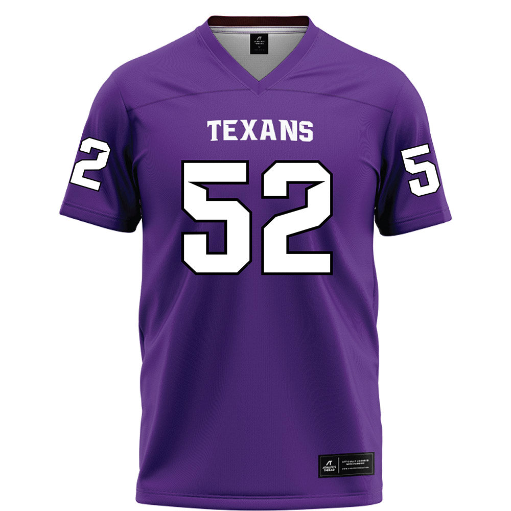 Tarleton State - NCAA Football : Robert Rios - Purple Football Jersey