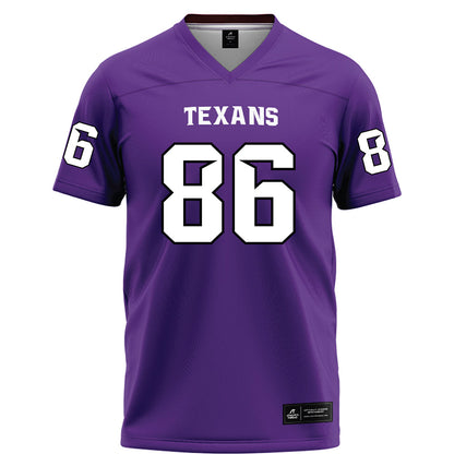 Tarleton State - NCAA Football : Matthew Bosset - Purple Football Jersey-0