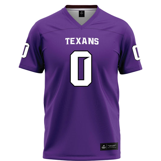 Tarleton State - NCAA Football : Tre Page III - Purple Football Jersey-0