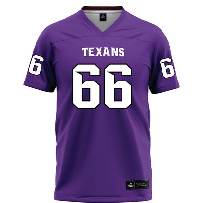 Tarleton State - NCAA Football : Jake Hall - Purple Football Jersey