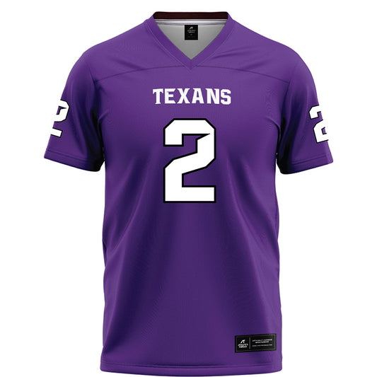 Tarleton State - NCAA Football : Cody Jackson - Purple Football Jersey