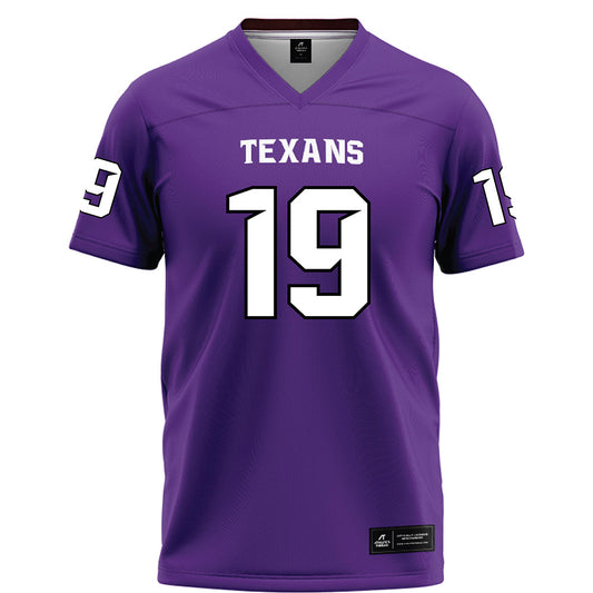 Tarleton State - NCAA Football : Kyle Jackson - Purple Football Jersey