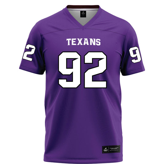 Tarleton State - NCAA Football : Tramaine Chism - Purple Football Jersey