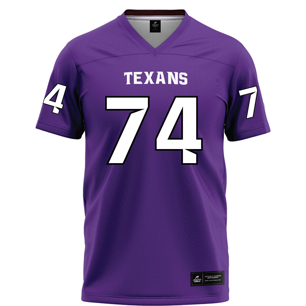 Tarleton State - NCAA Football : Kariem Al Soufi - Purple Football Jersey