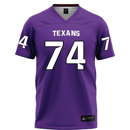 Tarleton State - NCAA Football : Kariem Al Soufi - Purple Football Jersey