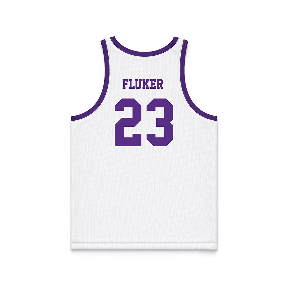 Tarleton State - NCAA Women's Basketball : Alani Fluker - White Basketball Jersey-1