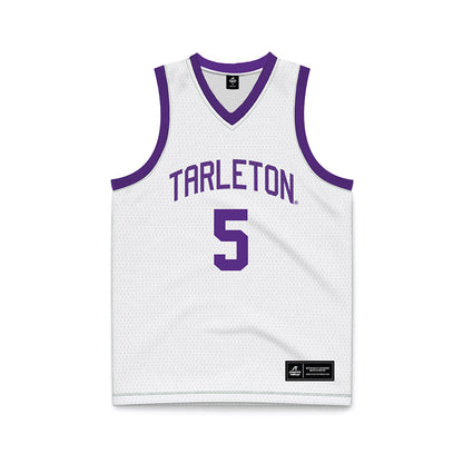 Tarleton State - NCAA Women's Basketball : Arieona Rosborough - Purple Basketball Jersey-0