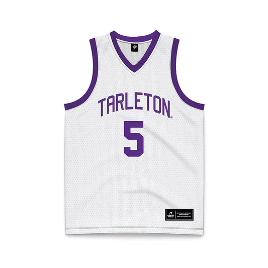 Tarleton State - NCAA Women's Basketball : Arieona Rosborough - Purple Basketball Jersey-0