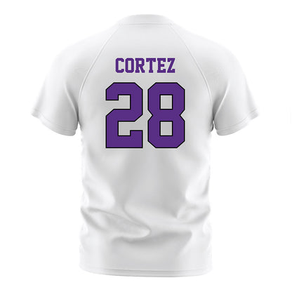 Tarleton State - NCAA Women's Soccer : Sam Cortez - White Soccer Jersey-1