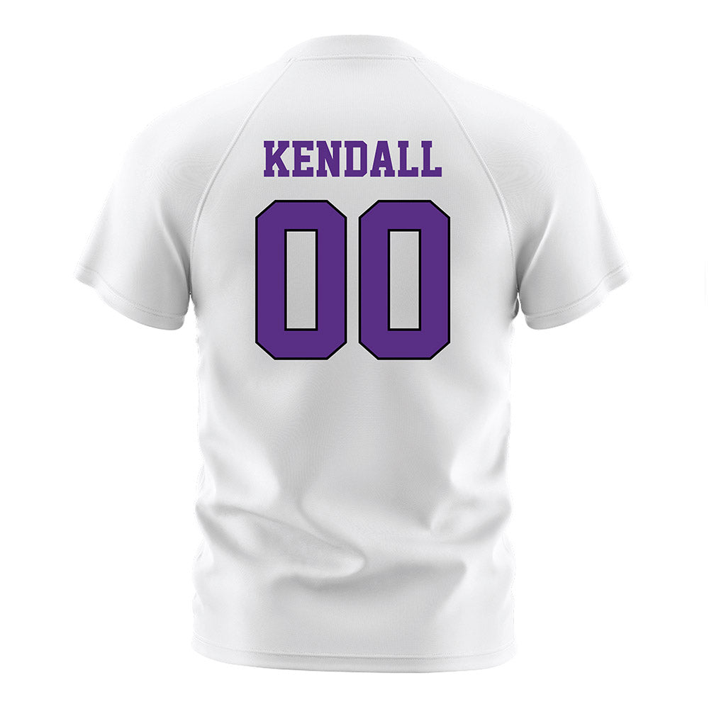 Tarleton State - NCAA Women's Soccer : Mikayla Kendall - White Soccer Jersey-1