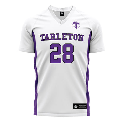 Tarleton State - NCAA Women's Soccer : Sam Cortez - White Soccer Jersey-0