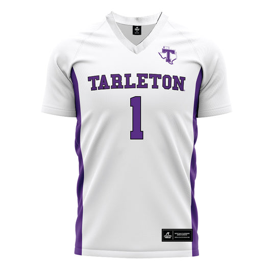 Tarleton State - NCAA Women's Soccer : Rylie Bloomfield - White Soccer Jersey-0