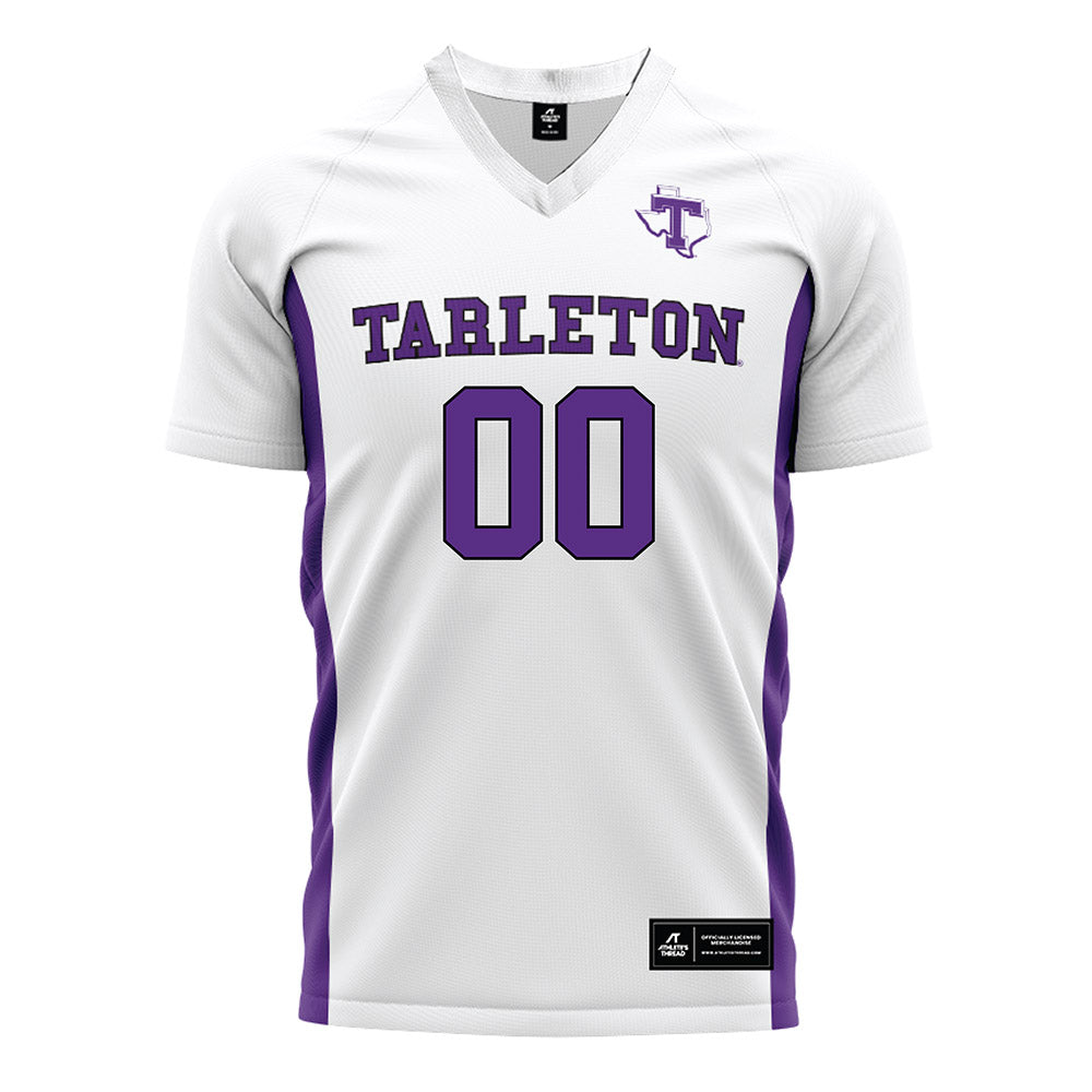 Tarleton State - NCAA Women's Soccer : Mikayla Kendall - White Soccer Jersey-0