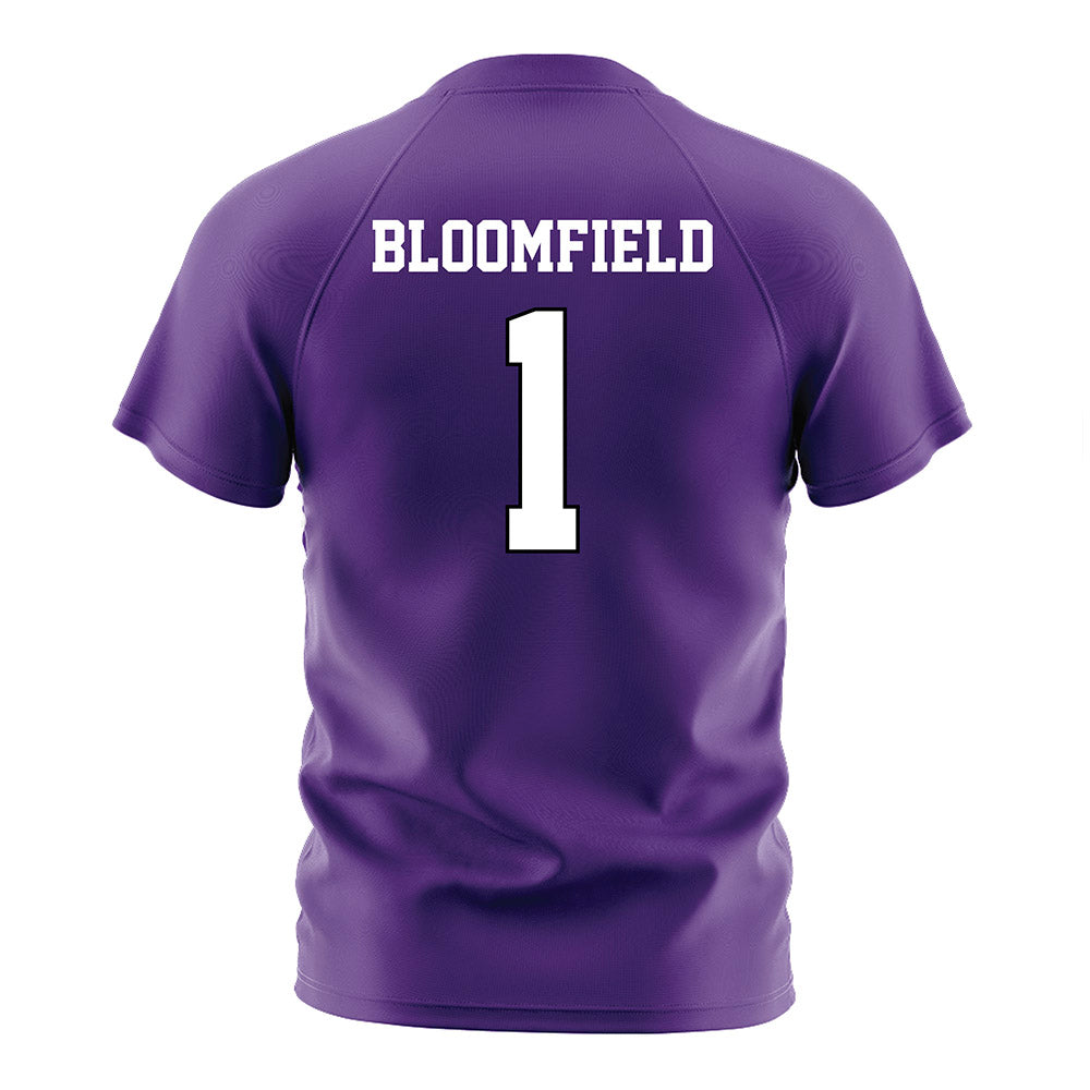 Tarleton State - NCAA Women's Soccer : Rylie Bloomfield - Purple Soccer Jersey-1