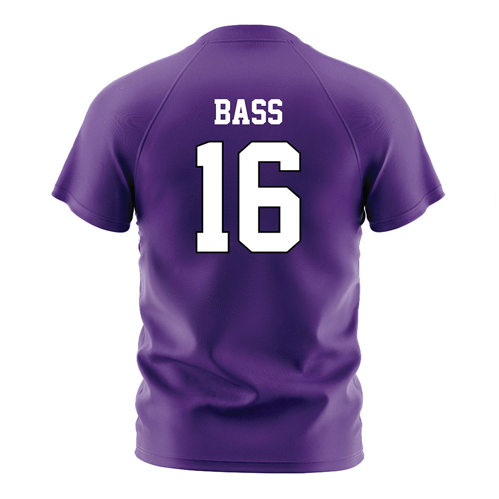 Tarleton State - NCAA Women's Soccer : Jaycie Bass - Purple Soccer Jersey