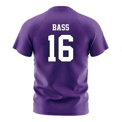 Tarleton State - NCAA Women's Soccer : Jaycie Bass - Purple Soccer Jersey