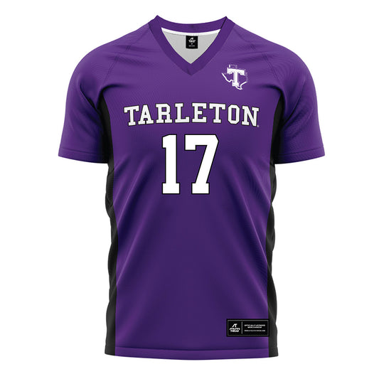 Tarleton State - NCAA Women's Soccer : Adelaide Wyrzynski - Purple Soccer Jersey