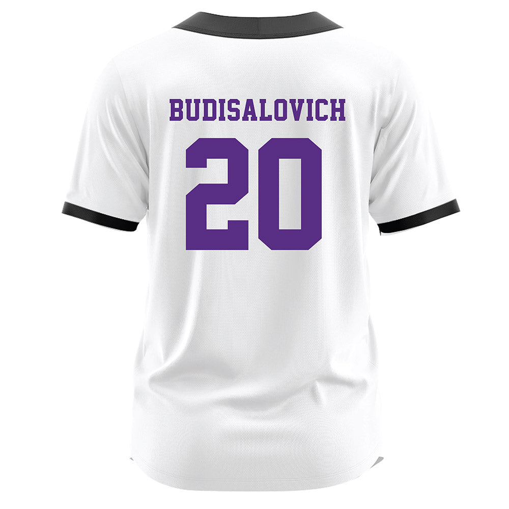Tarleton State - NCAA Softball : Alyssa Budisalovich - White Jersey-1