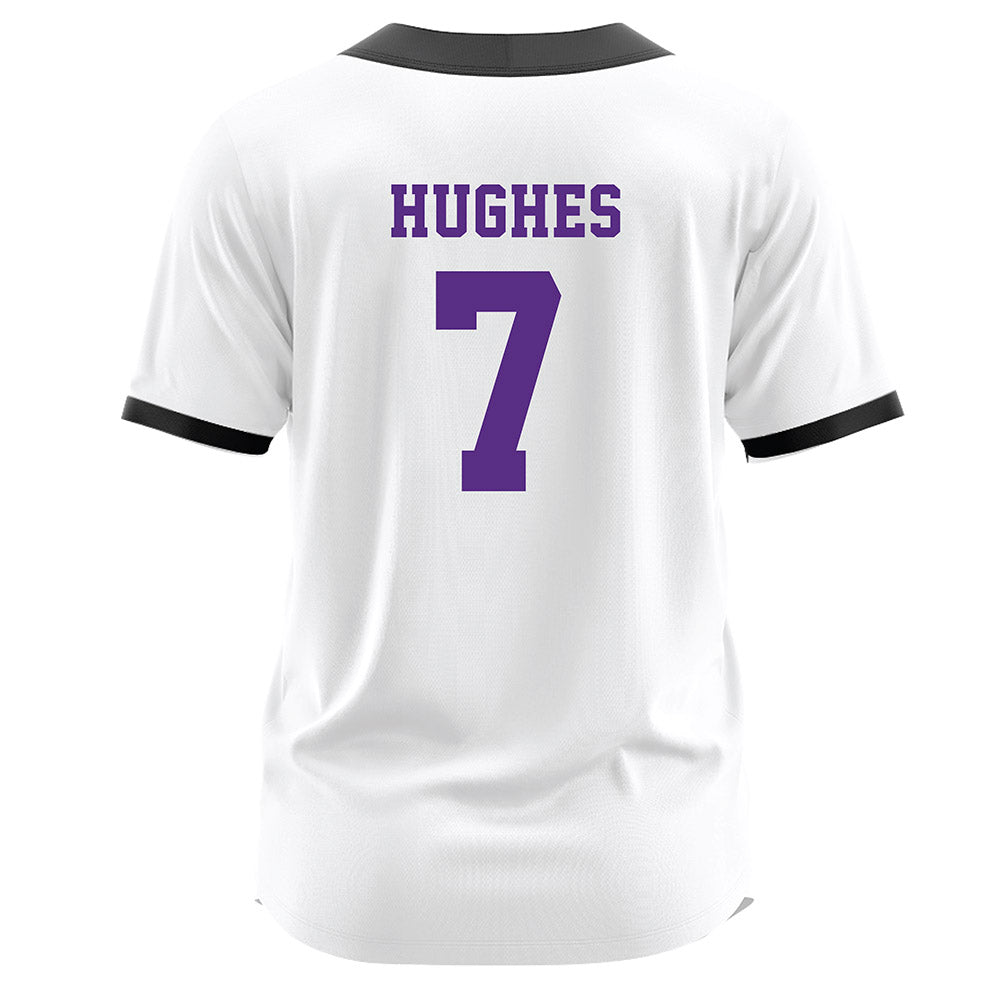 Tarleton State - NCAA Softball : Haley Hughes - White Jersey-1