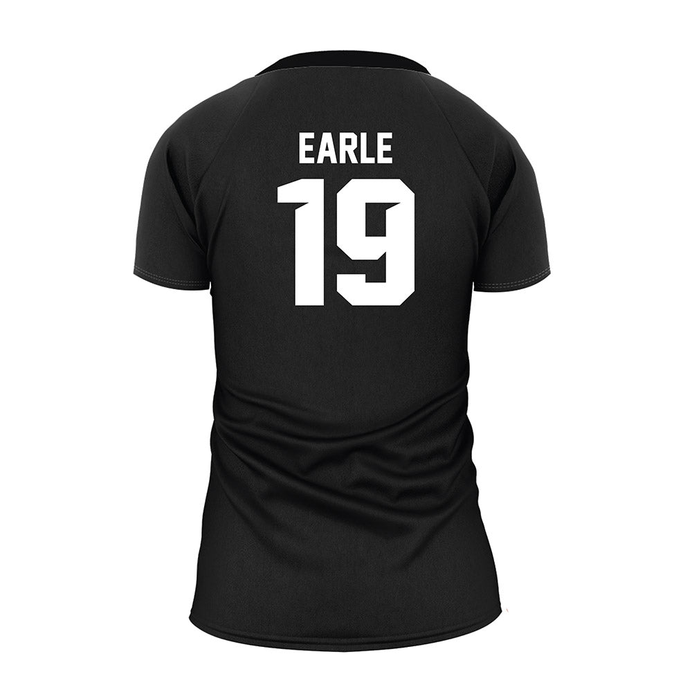 Tarleton State - NCAA Women's Volleyball : Alexa Earle - Black Volleyball Jersey-1