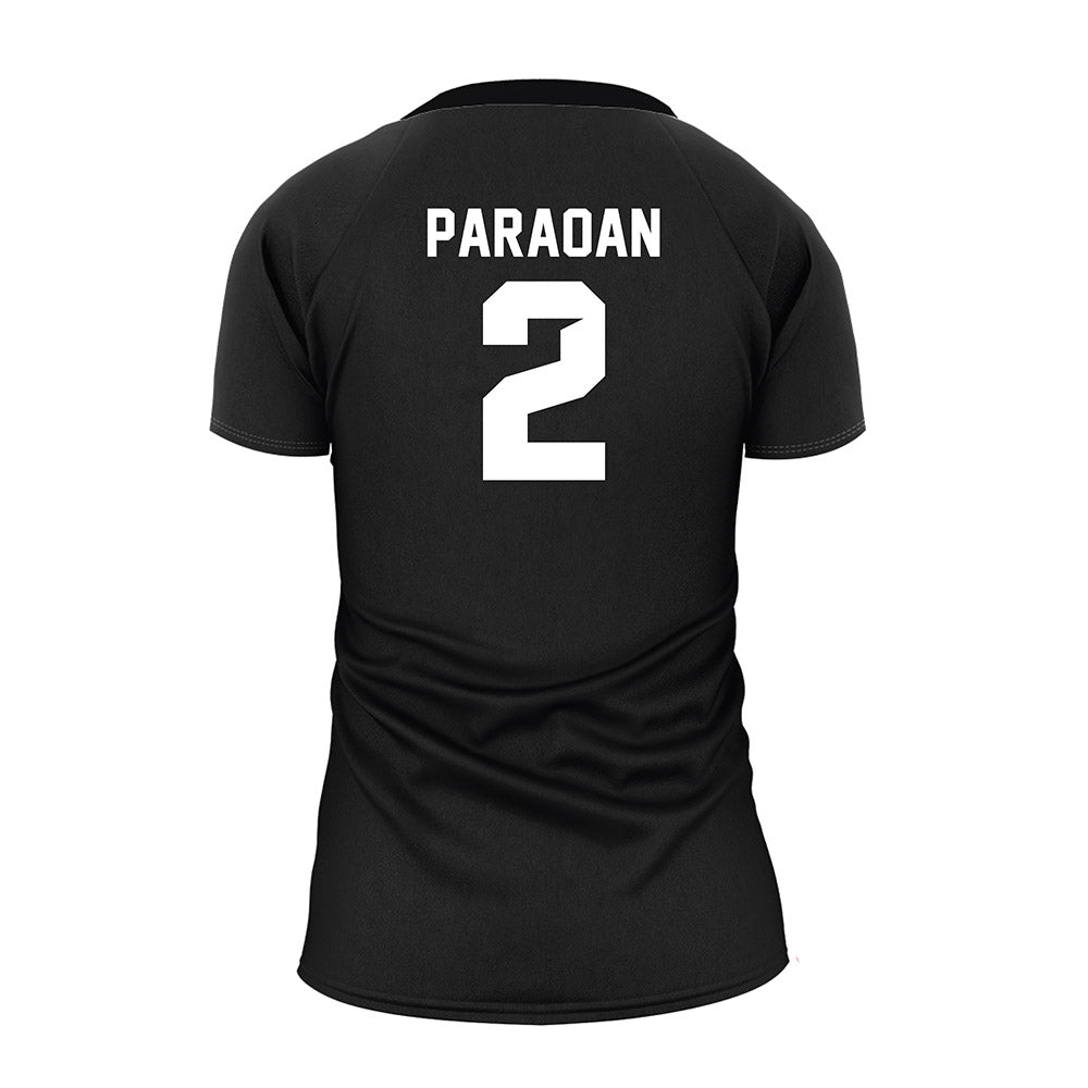 Tarleton State - NCAA Women's Volleyball : Leila Paraoan - Black Volleyball Jersey-1