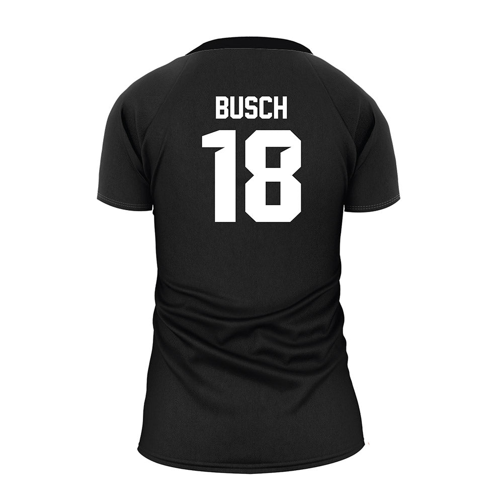 Tarleton State - NCAA Women's Volleyball : Tatum Busch - Black Volleyball Jersey-1