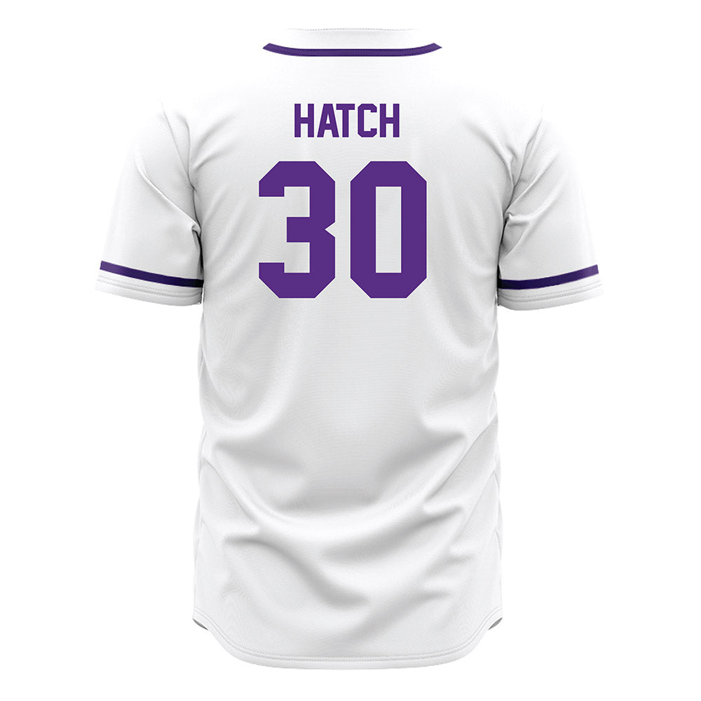 Tarleton State - NCAA Baseball : Spencer Hatch - White Jersey-1