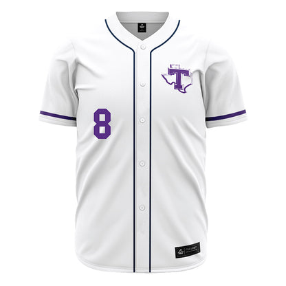 Tarleton State - NCAA Baseball : Rayner Heinrich - White Jersey-0