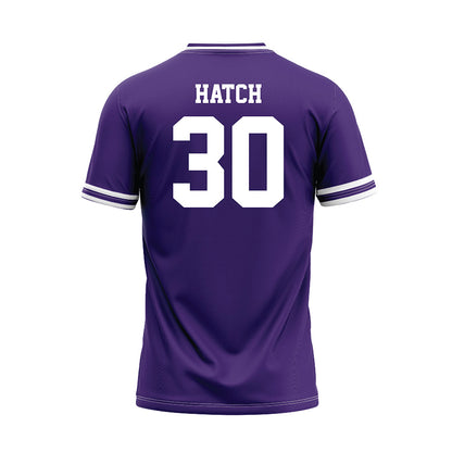 Tarleton State - NCAA Baseball : Spencer Hatch - Purple Jersey-1