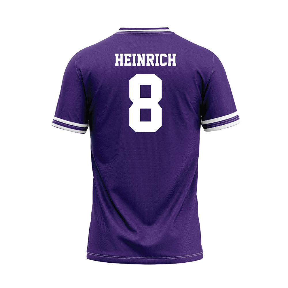 Tarleton State - NCAA Baseball : Rayner Heinrich - Purple Jersey-1