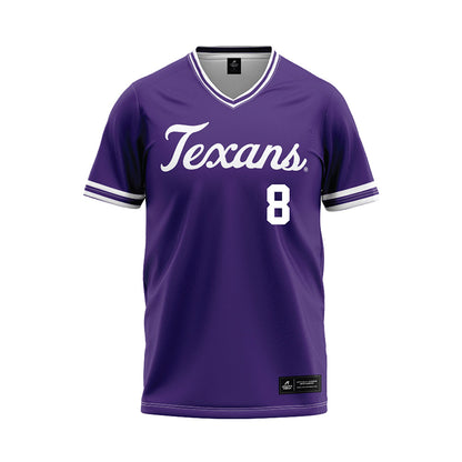 Tarleton State - NCAA Baseball : Rayner Heinrich - Purple Jersey-0
