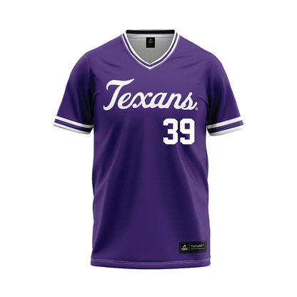 Tarleton State - NCAA Baseball : Brendon Carter - Purple Jersey-0