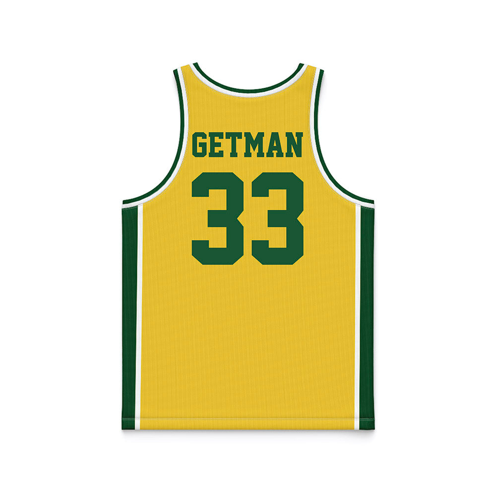 OKBU - NCAA Women's Basketball : Jaedyn Getman - Yellow Basketball Jersey-1
